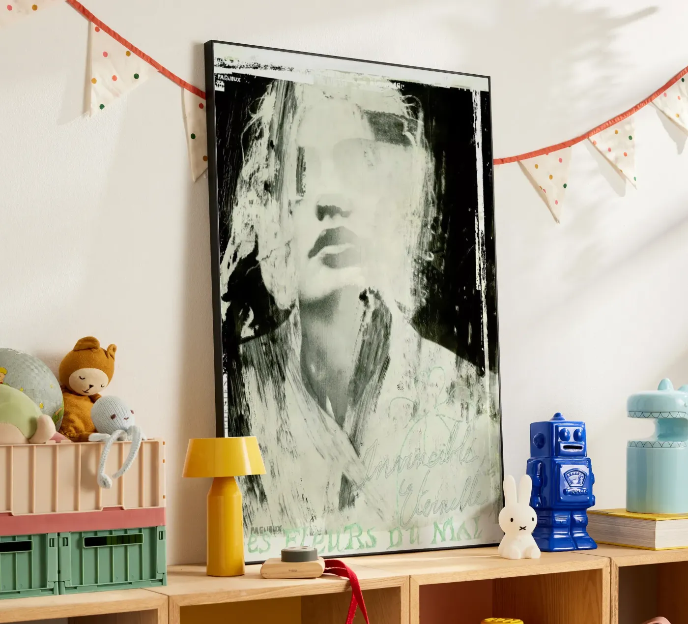 Fleurs du Mal forex plate by Sandrine Pagnoux