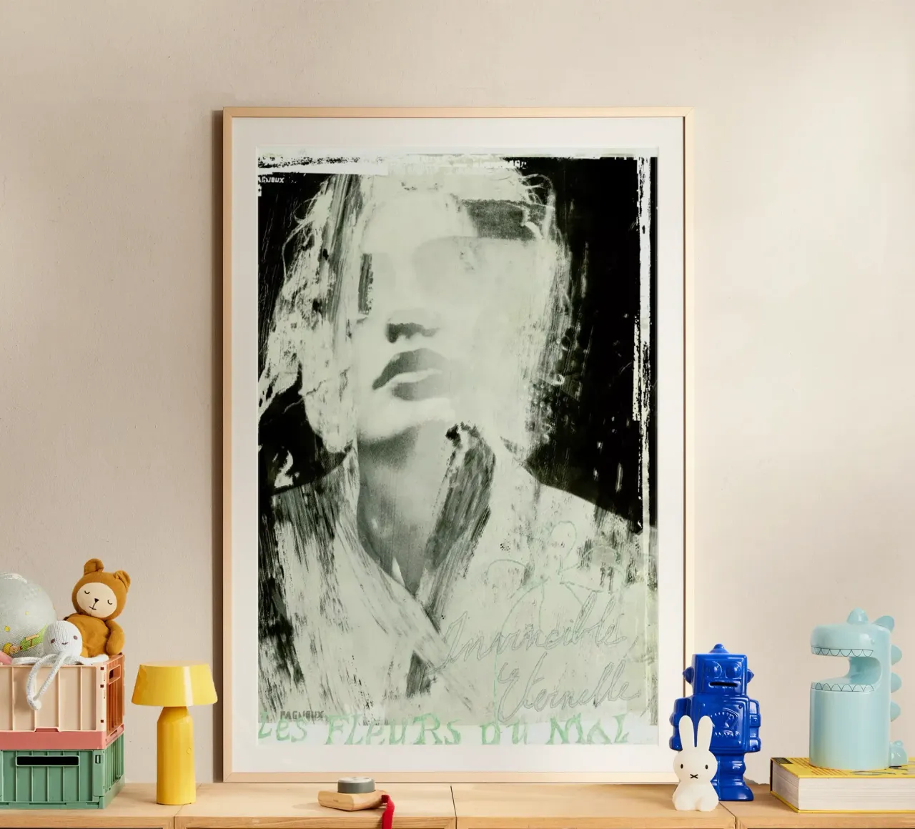 Fleurs du Mal carta hahnemühle da Sandrine Pagnoux