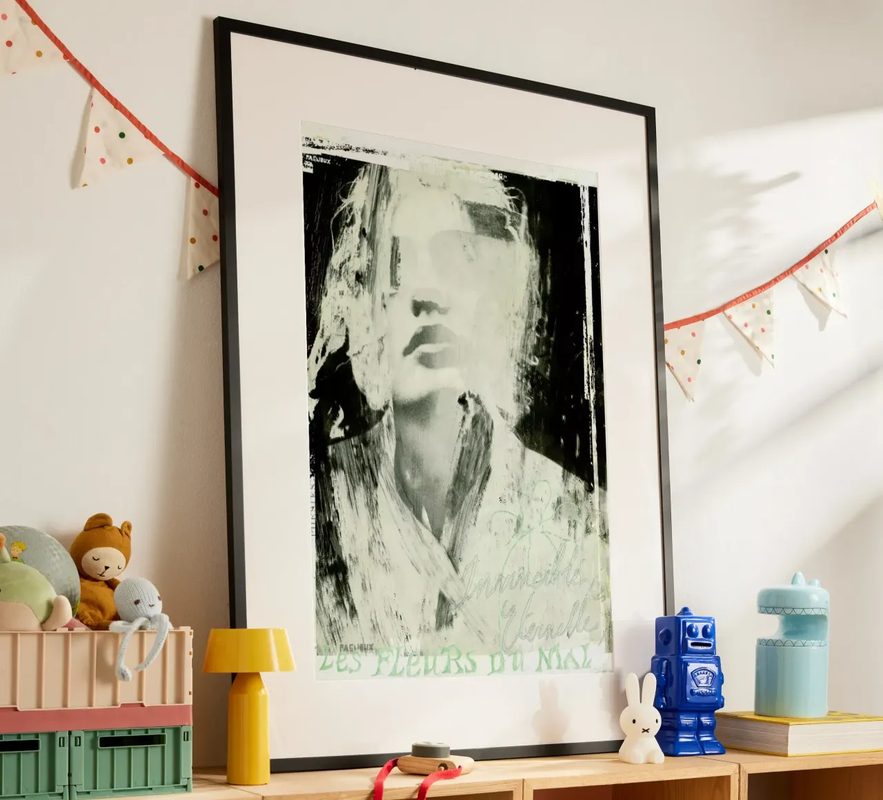 Fleurs du Mal carta hahnemühle da Sandrine Pagnoux