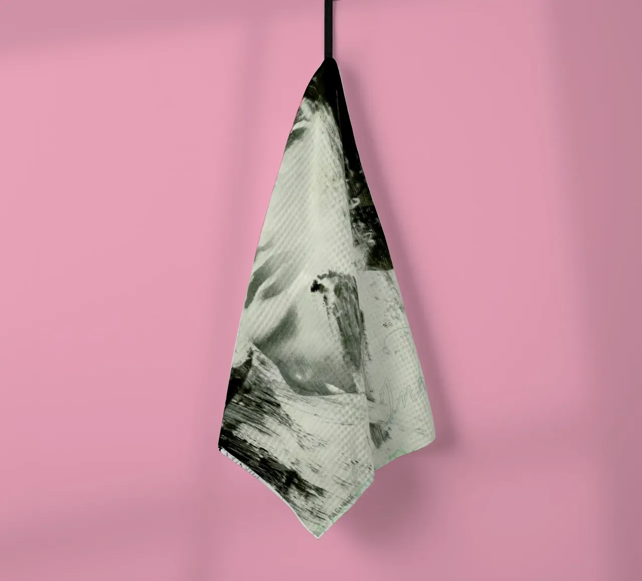 Fleurs du Mal tea towel by Sandrine Pagnoux