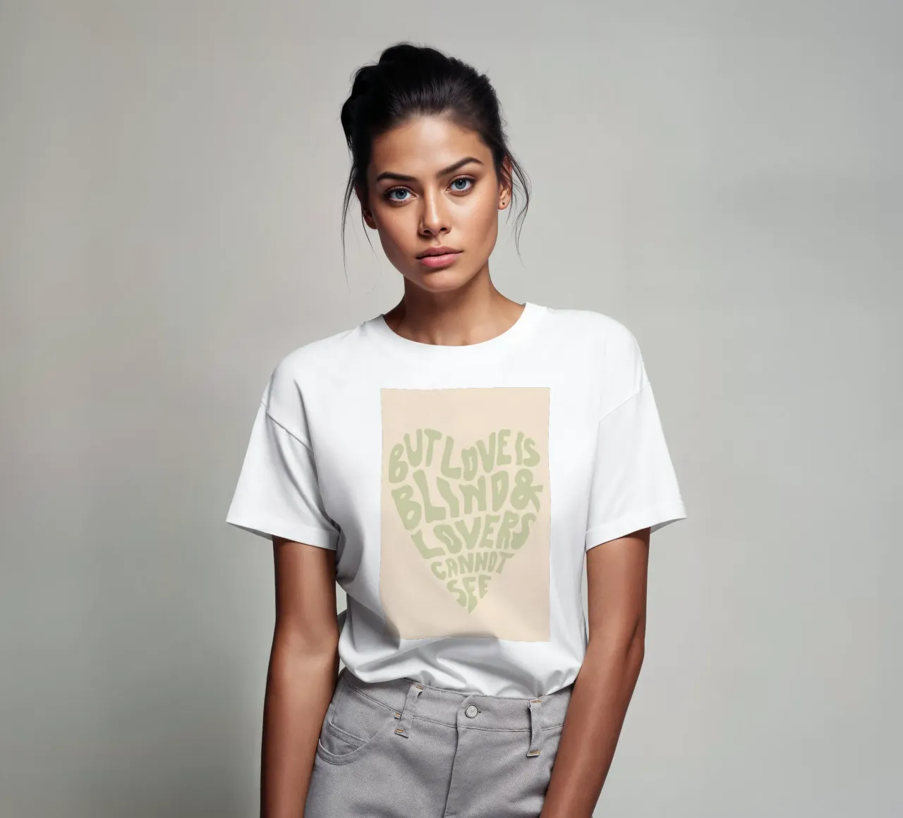 ma l'amore è cieco t-shirt da art quots shop