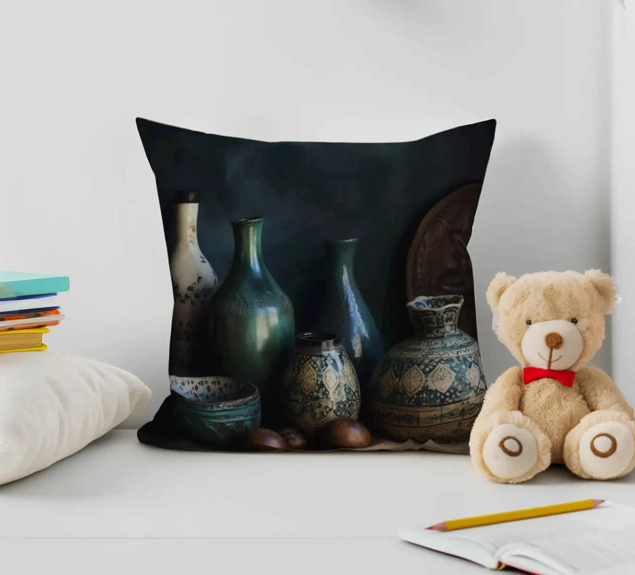 Moroccan Still Life No 4 cuscino da treechild