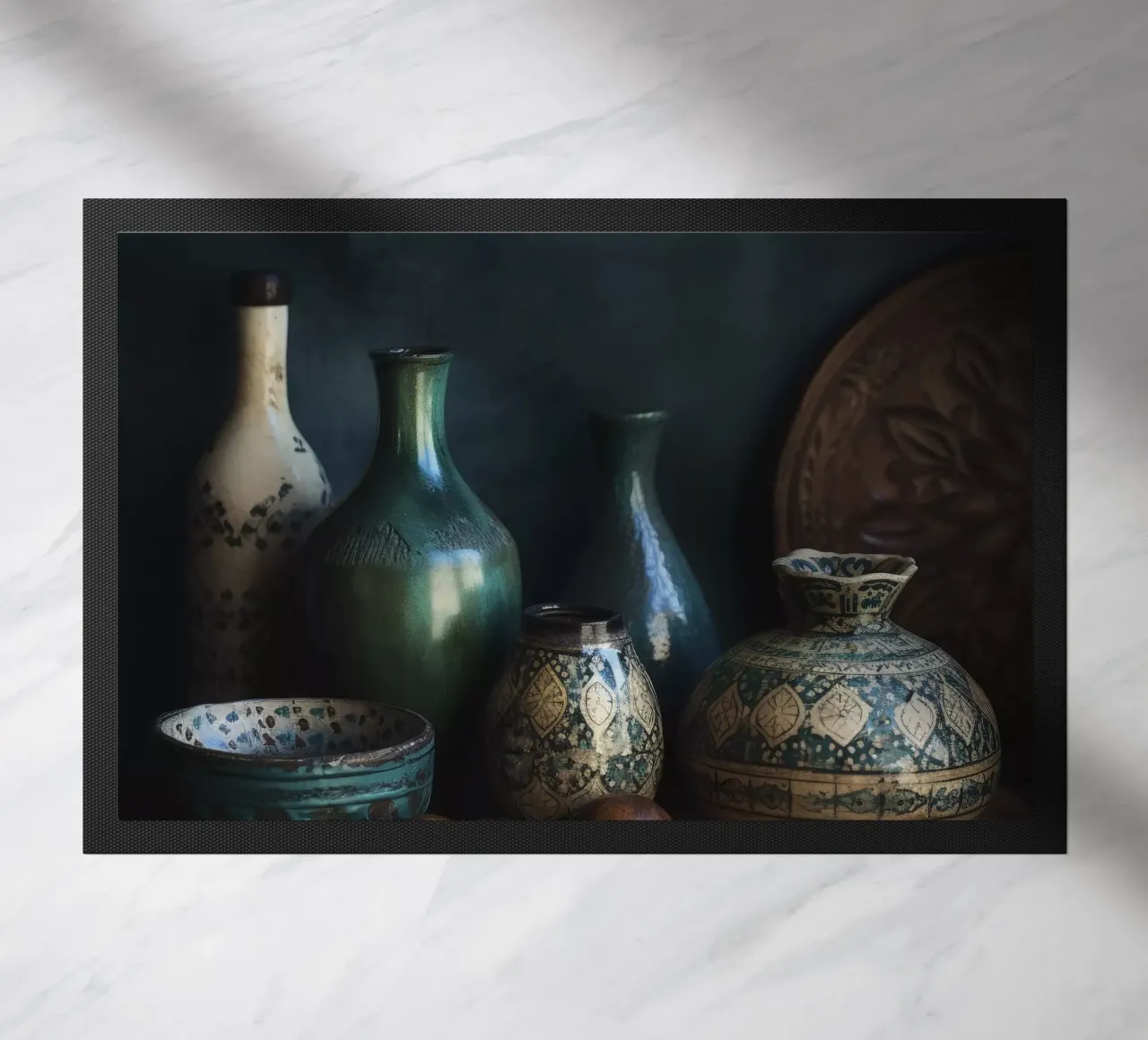 Moroccan Still Life No 4 Fußmatte von treechild