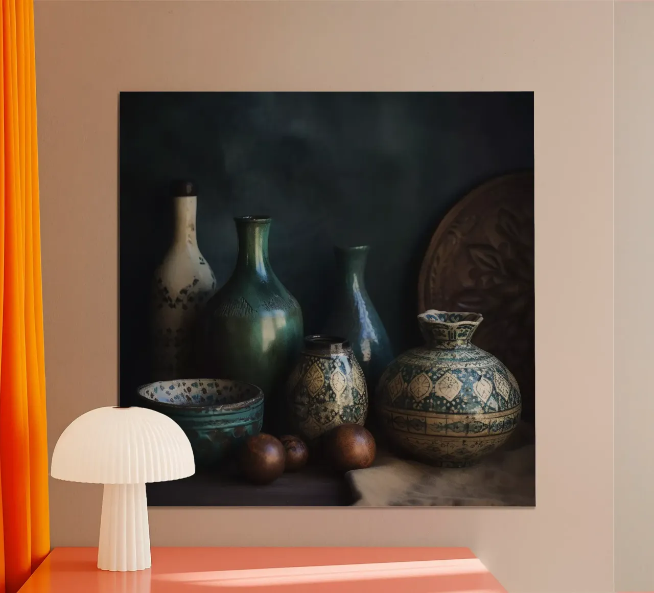 Moroccan Still Life No 4 carta hahnemühle da treechild