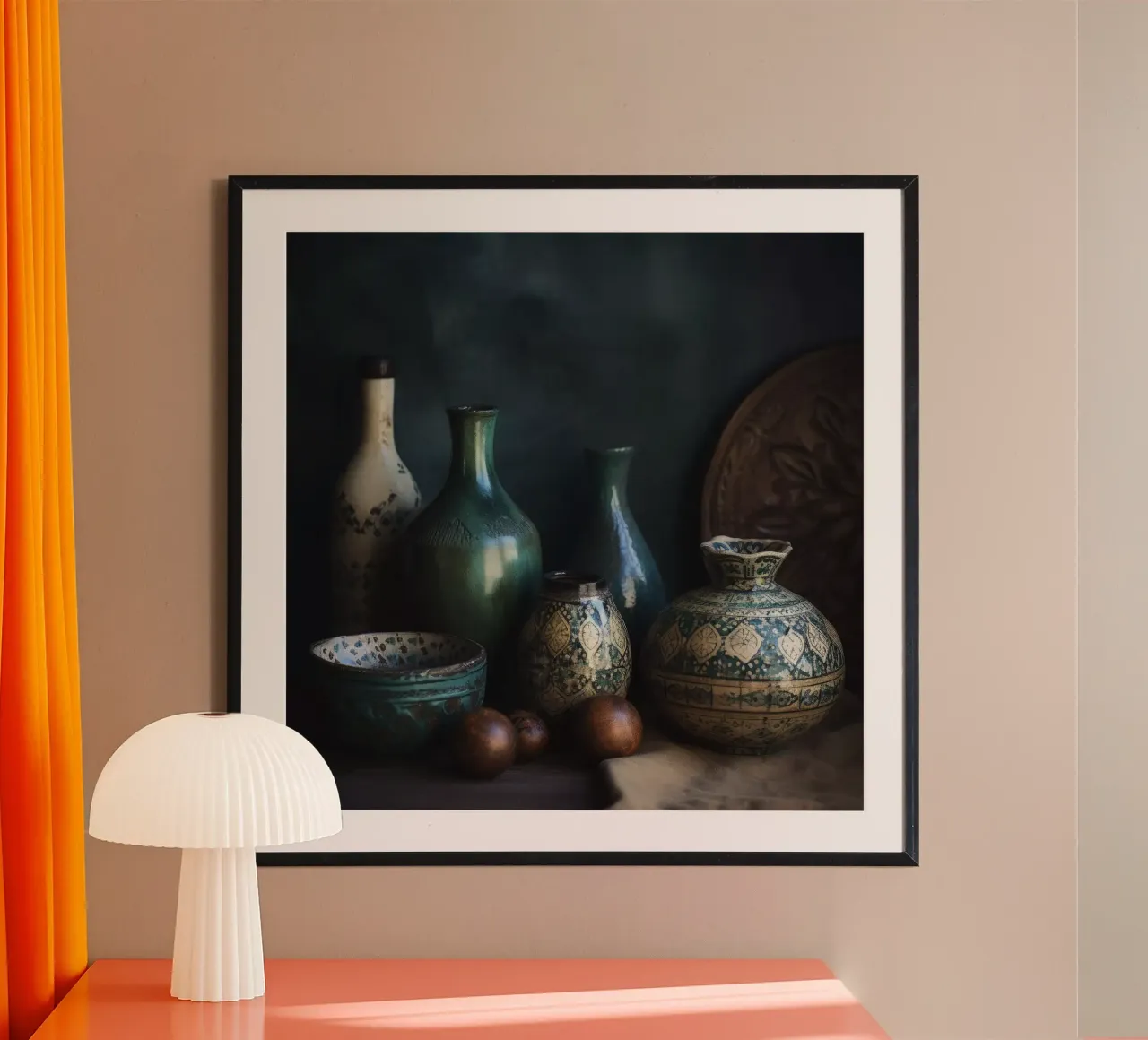 Moroccan Still Life No 4 carta hahnemühle da treechild
