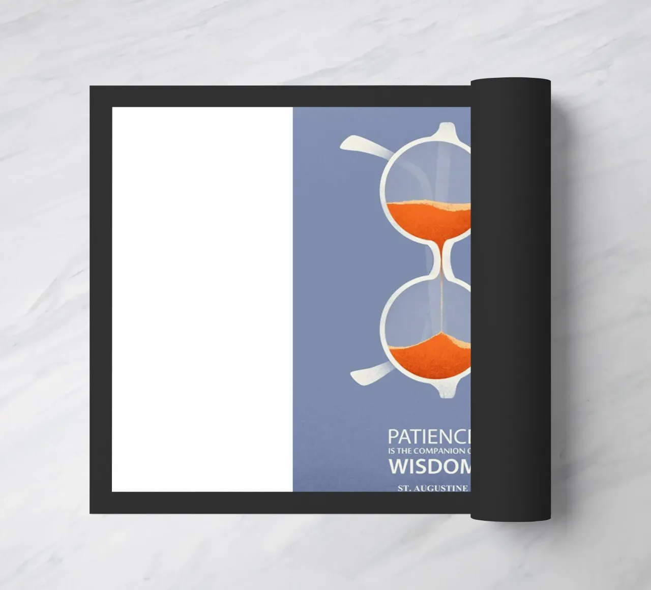 geduld deurmat van art quots shop