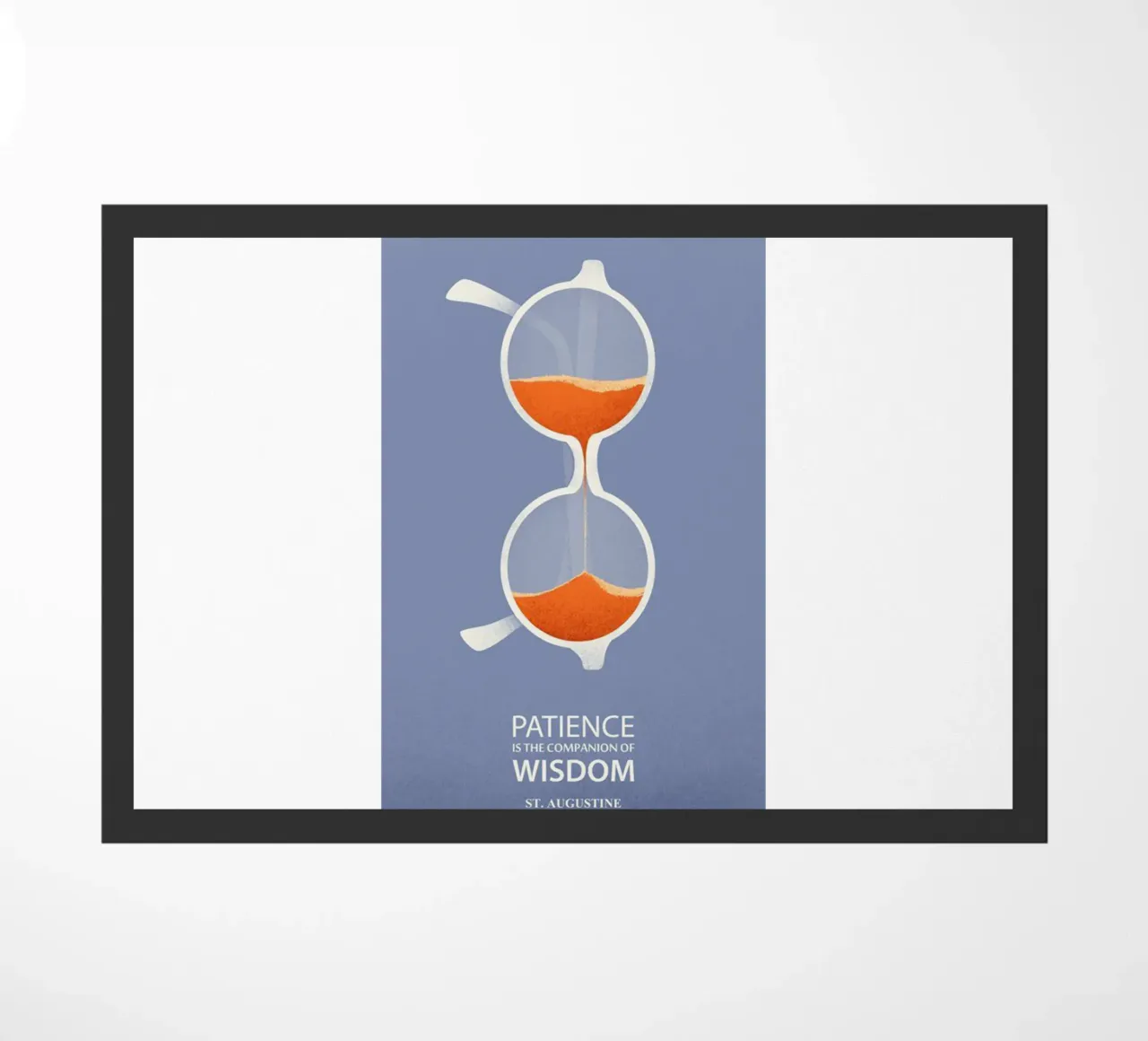 geduld deurmat van art quots shop