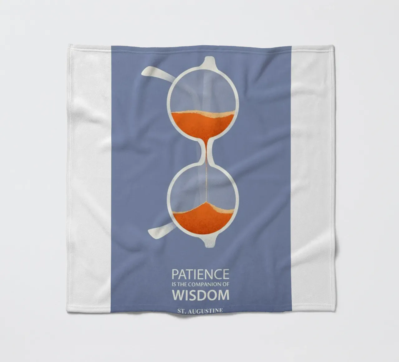 geduld fleecedeken van art quots shop