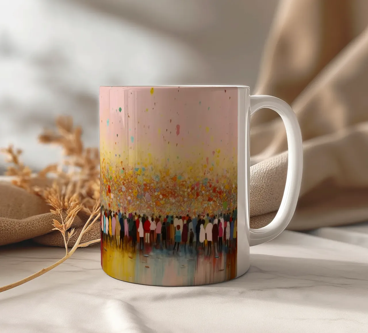 Happy Humans tazza in ceramica da treechild