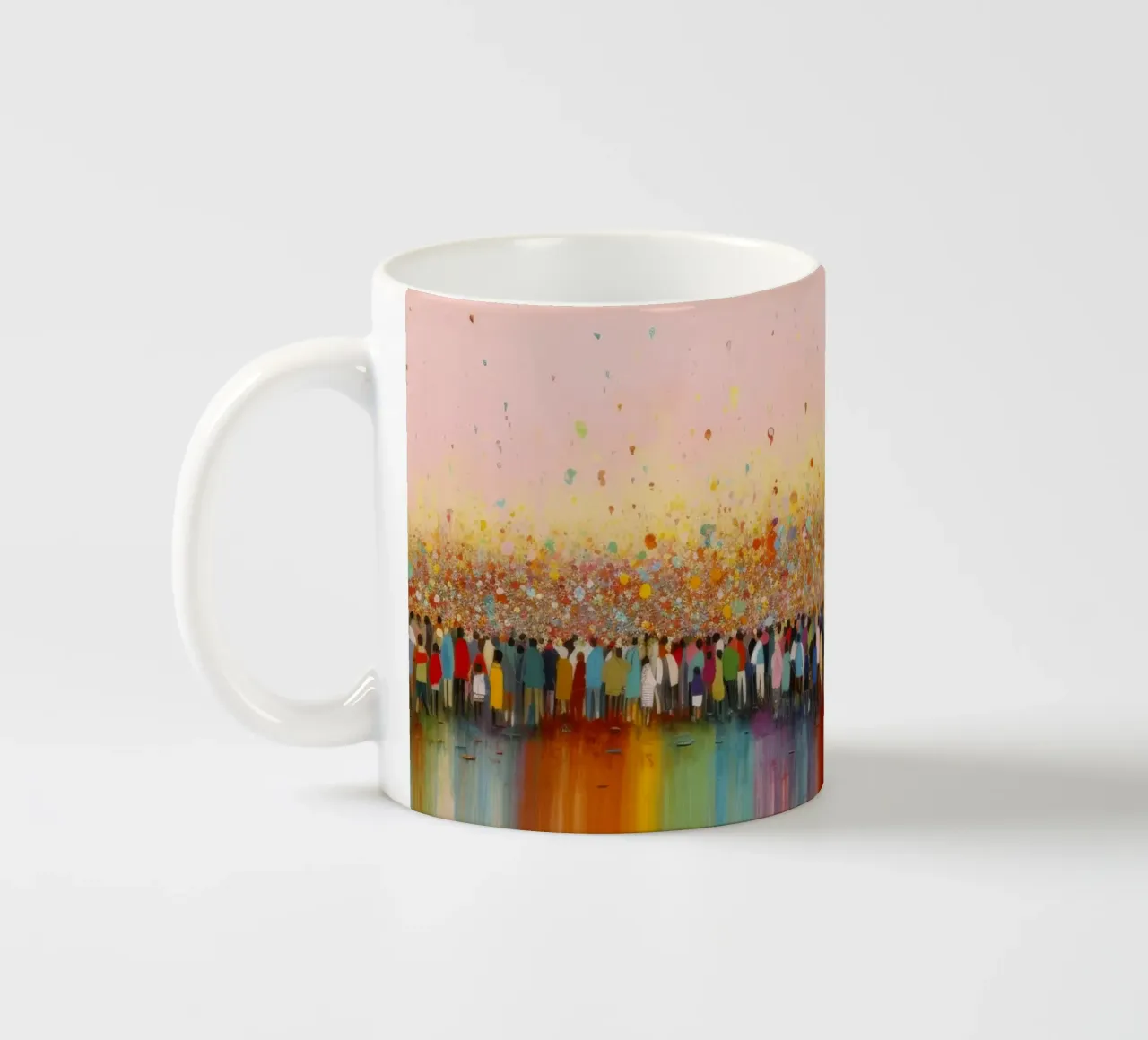 Happy Humans tazza in ceramica da treechild