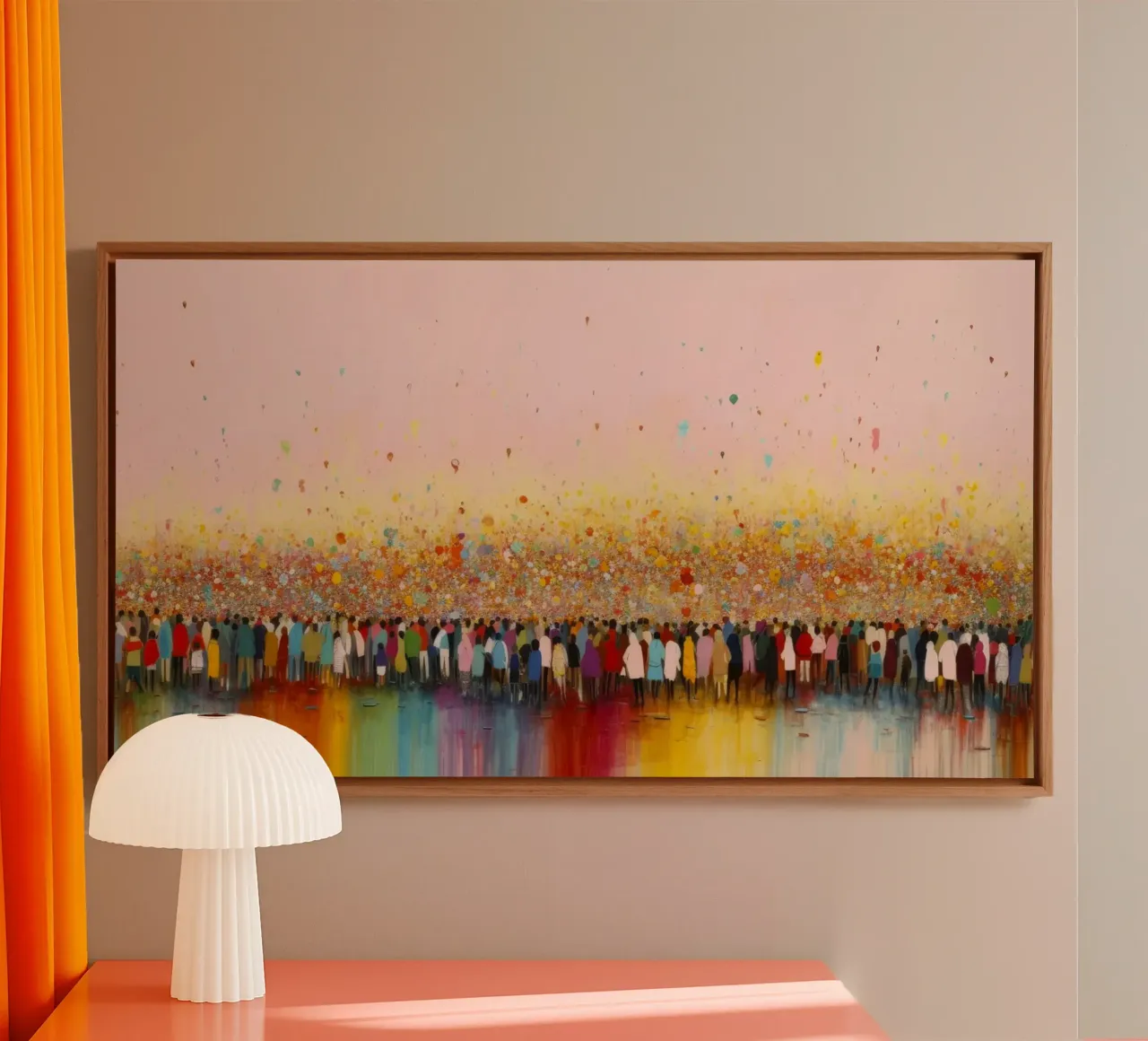 Happy Humans canvas van treechild