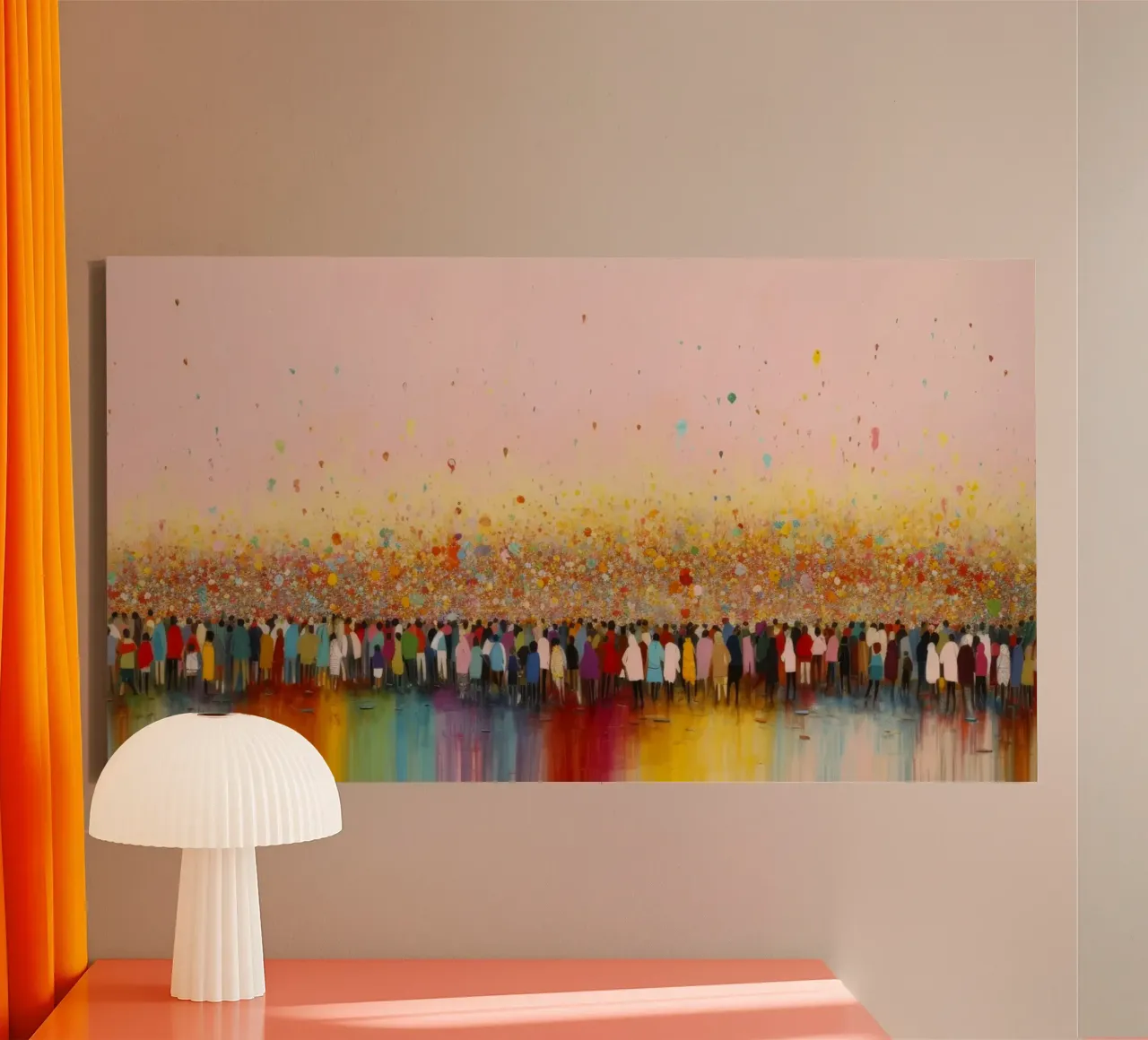 Happy Humans canvas van treechild