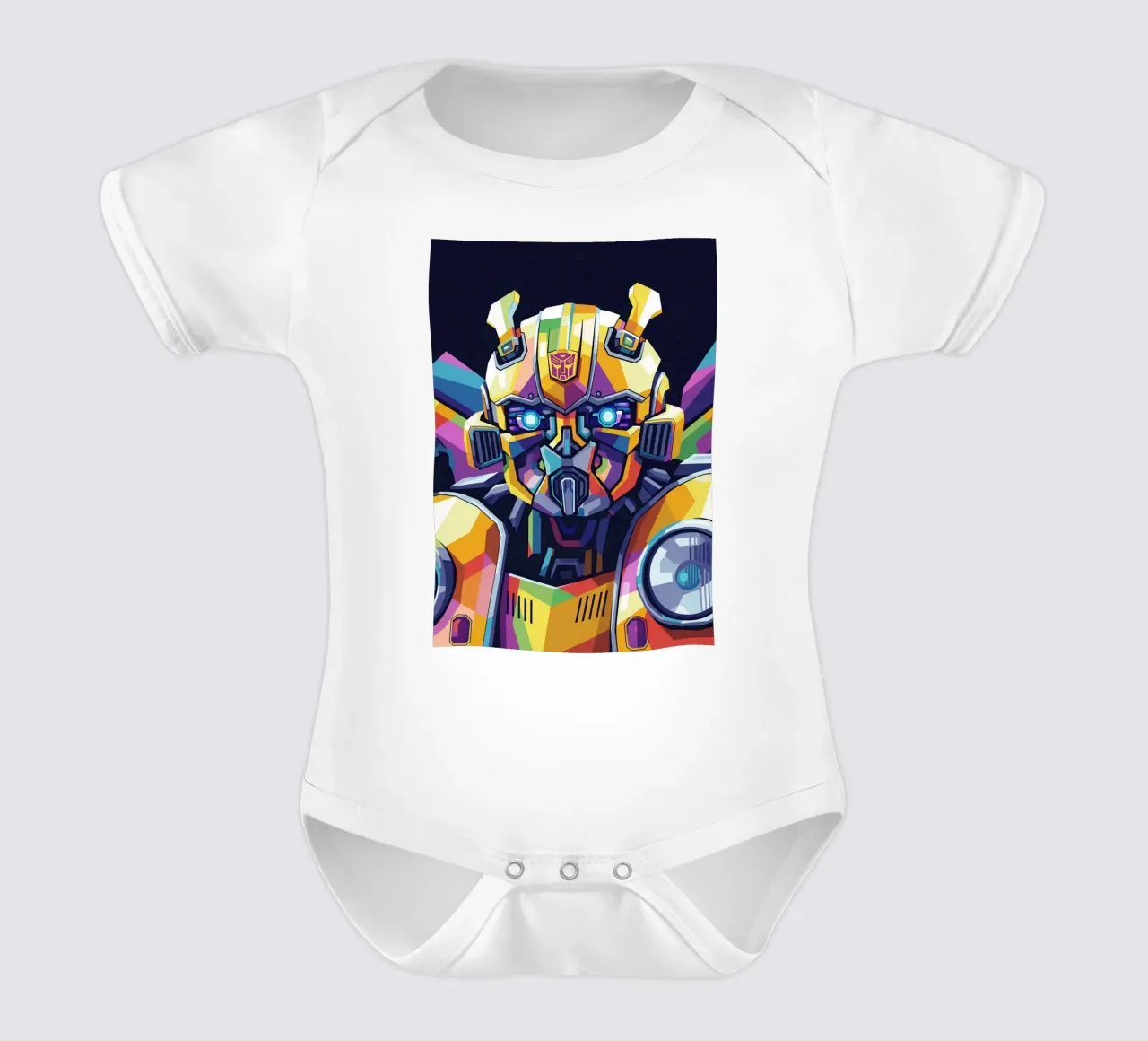 Bumblebee - Transformers art #1 body neonato maniche corte da Hantamrata