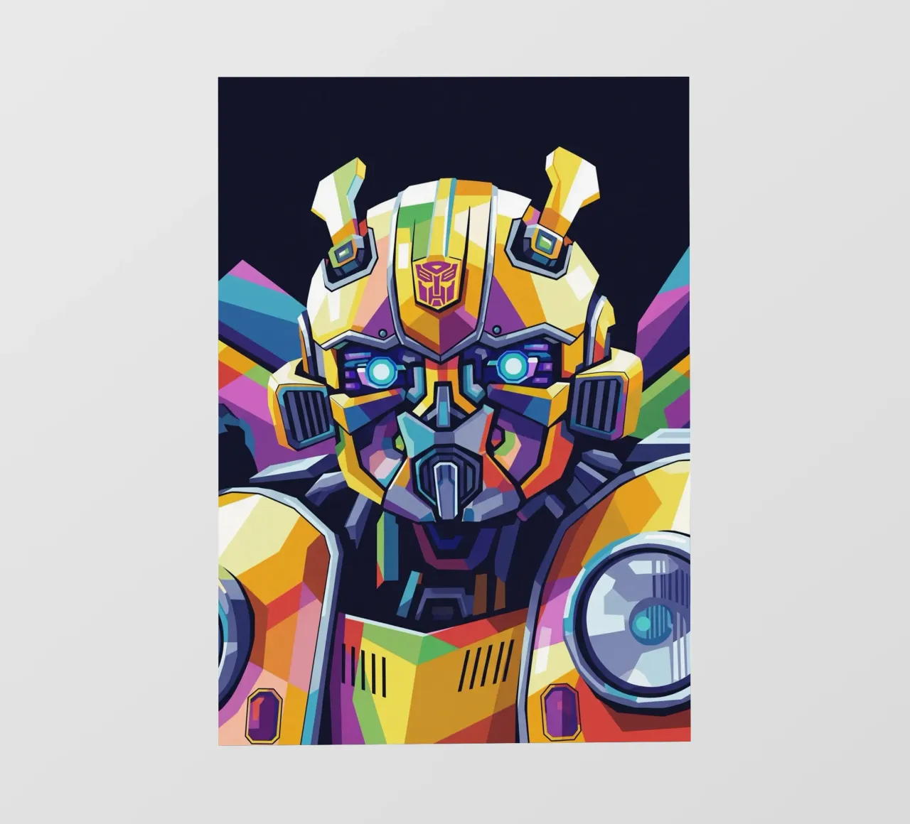 Bumblebee - Transformers art #1 pellicola backlit da Hantamrata