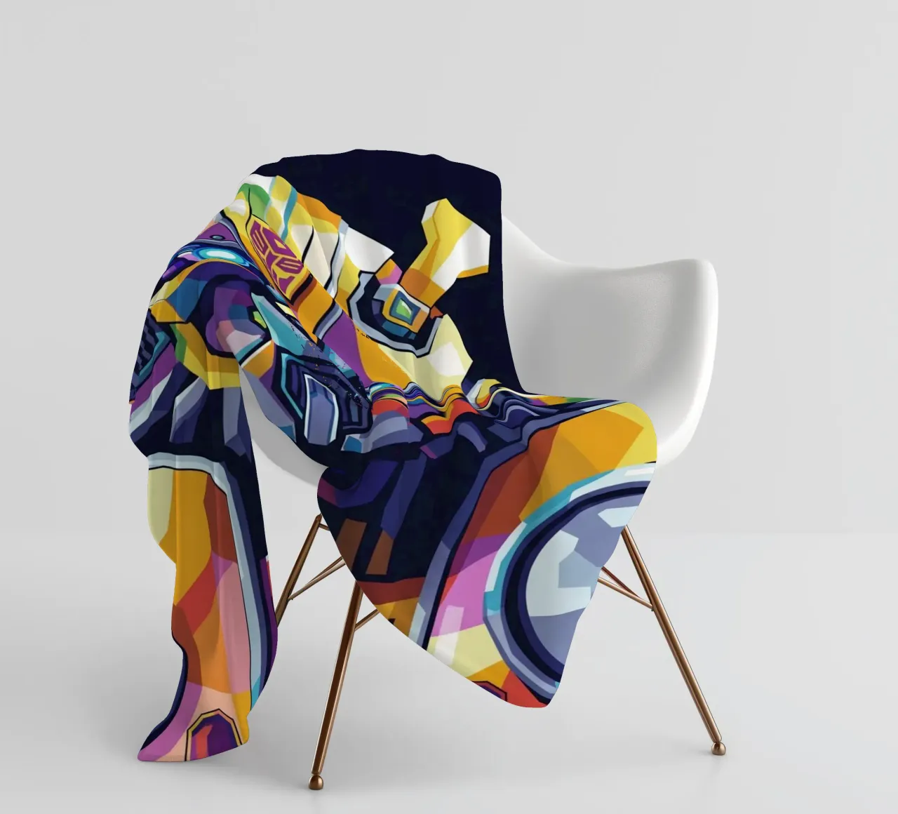 Bumblebee - Transformers art #1 coperta in pile da Hantamrata
