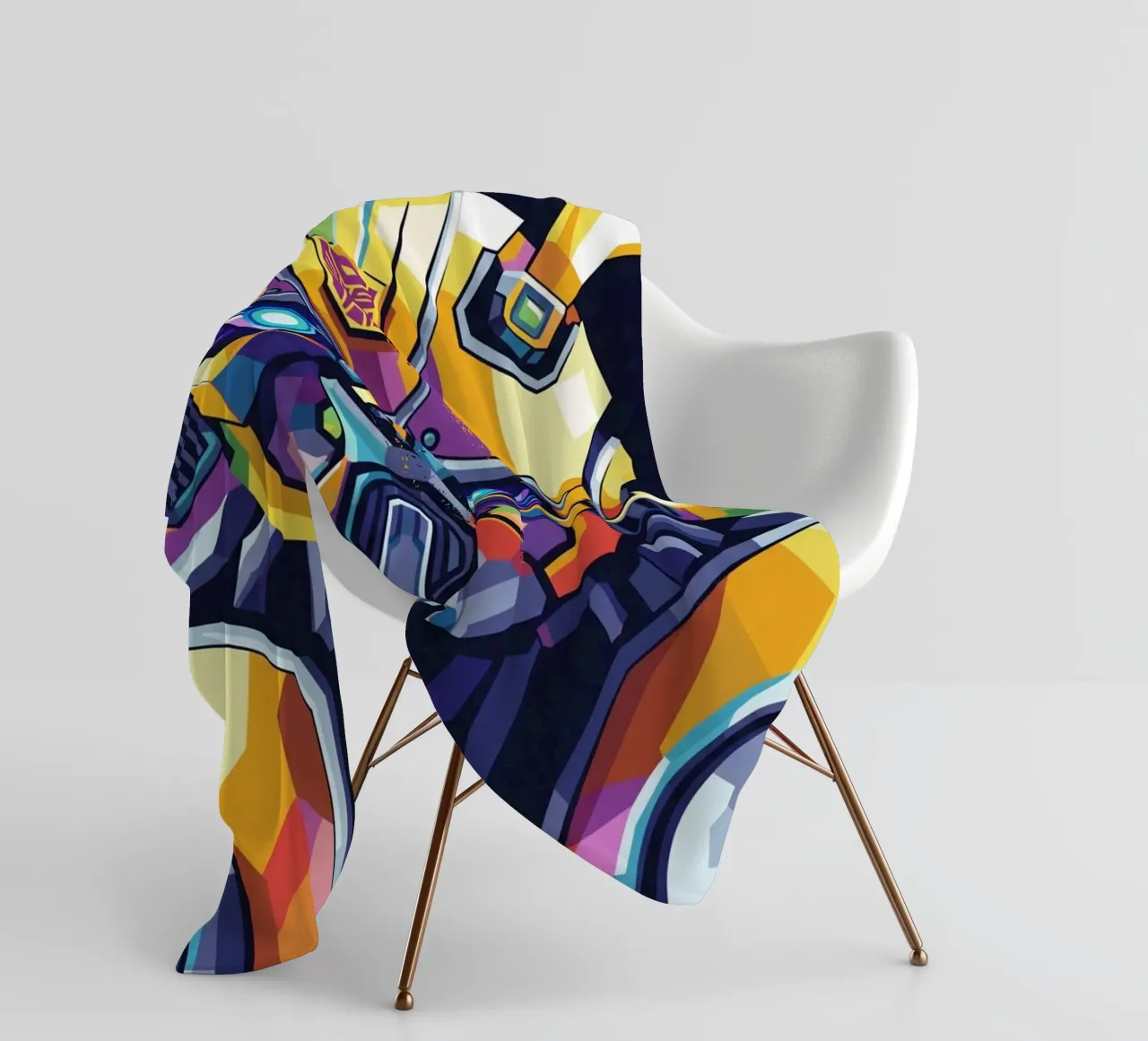 Bumblebee - Transformers art #1 coperta in pile da Hantamrata