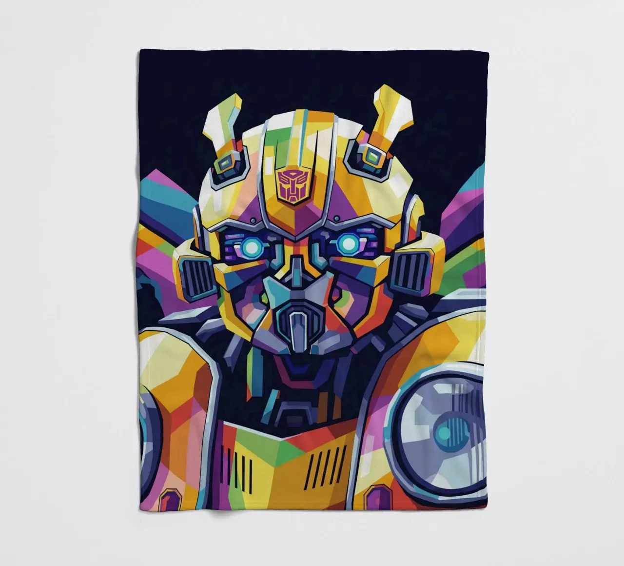 Bumblebee - Transformers art #1 coperta in pile da Hantamrata