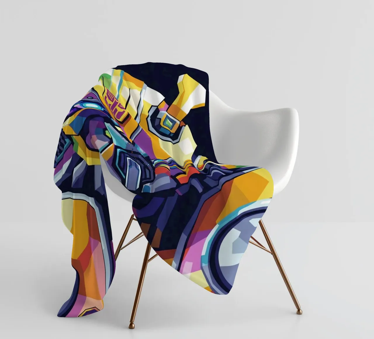 Bumblebee - Transformers art #1 coperta in pile da Hantamrata