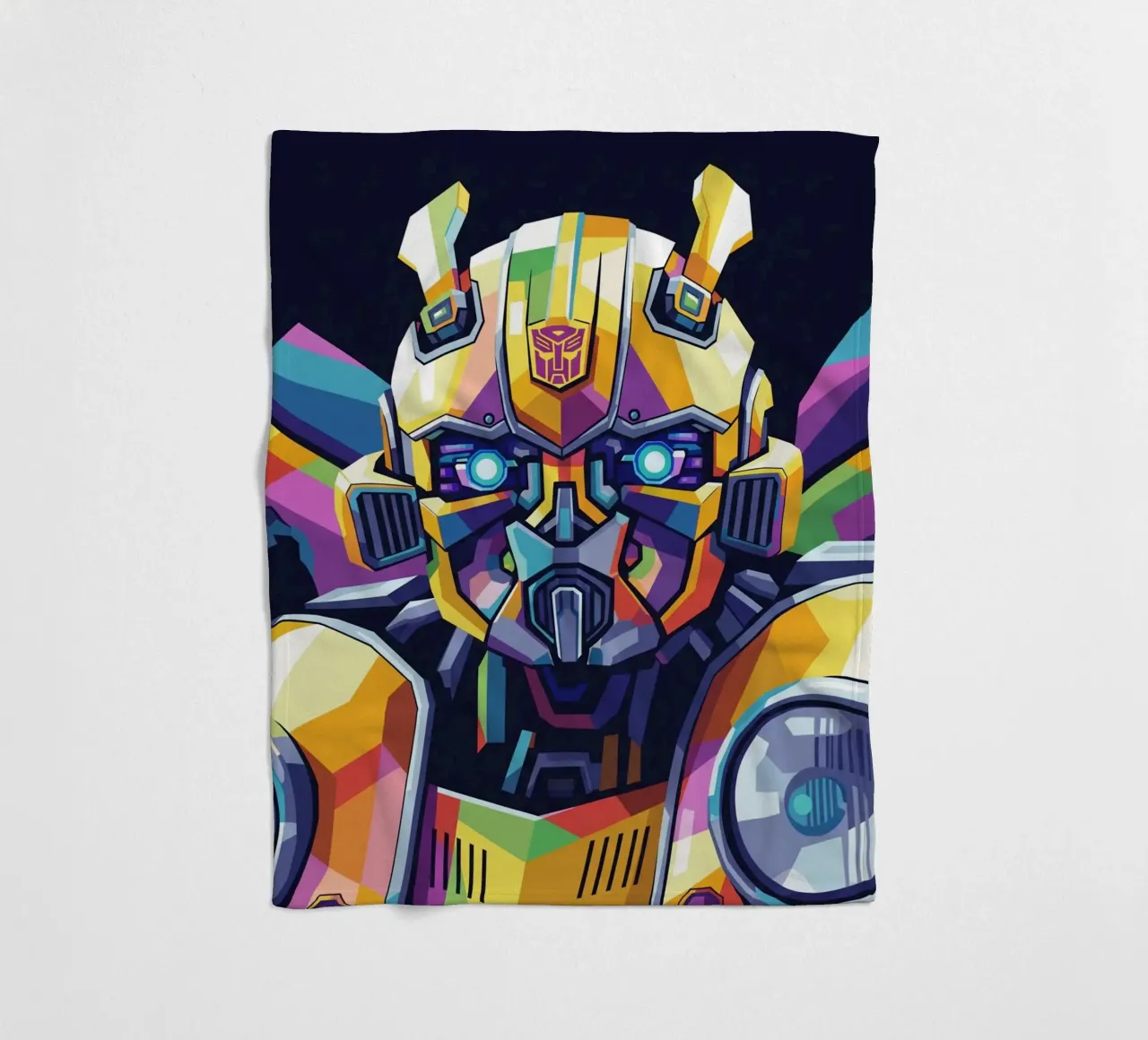 Bumblebee - Transformers art #1 coperta in pile da Hantamrata