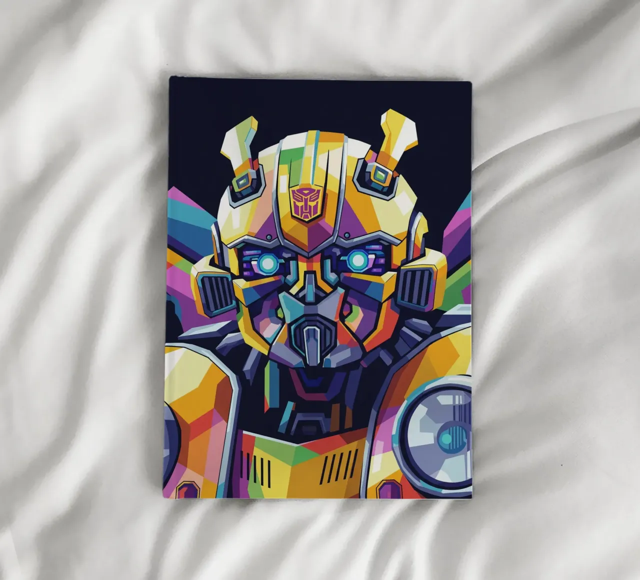 Bumblebee - Transformers art #1 notebook by Hantamrata