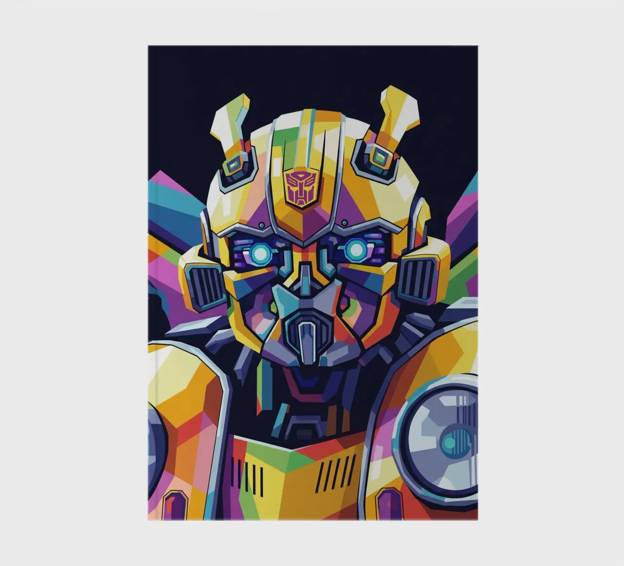 Bumblebee - Transformers art #1 notebook by Hantamrata