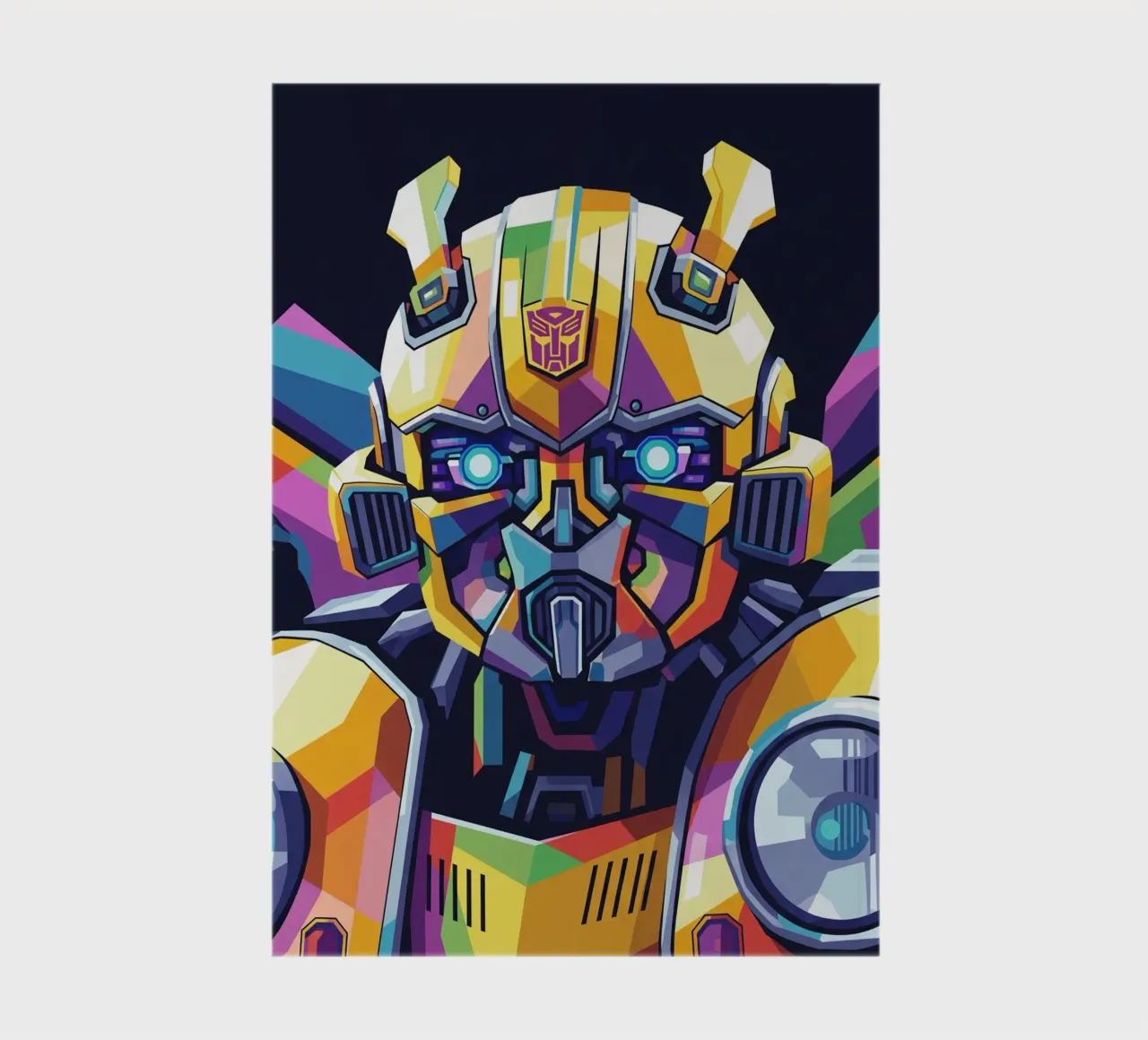 Bumblebee - Transformers art #1 notebook by Hantamrata