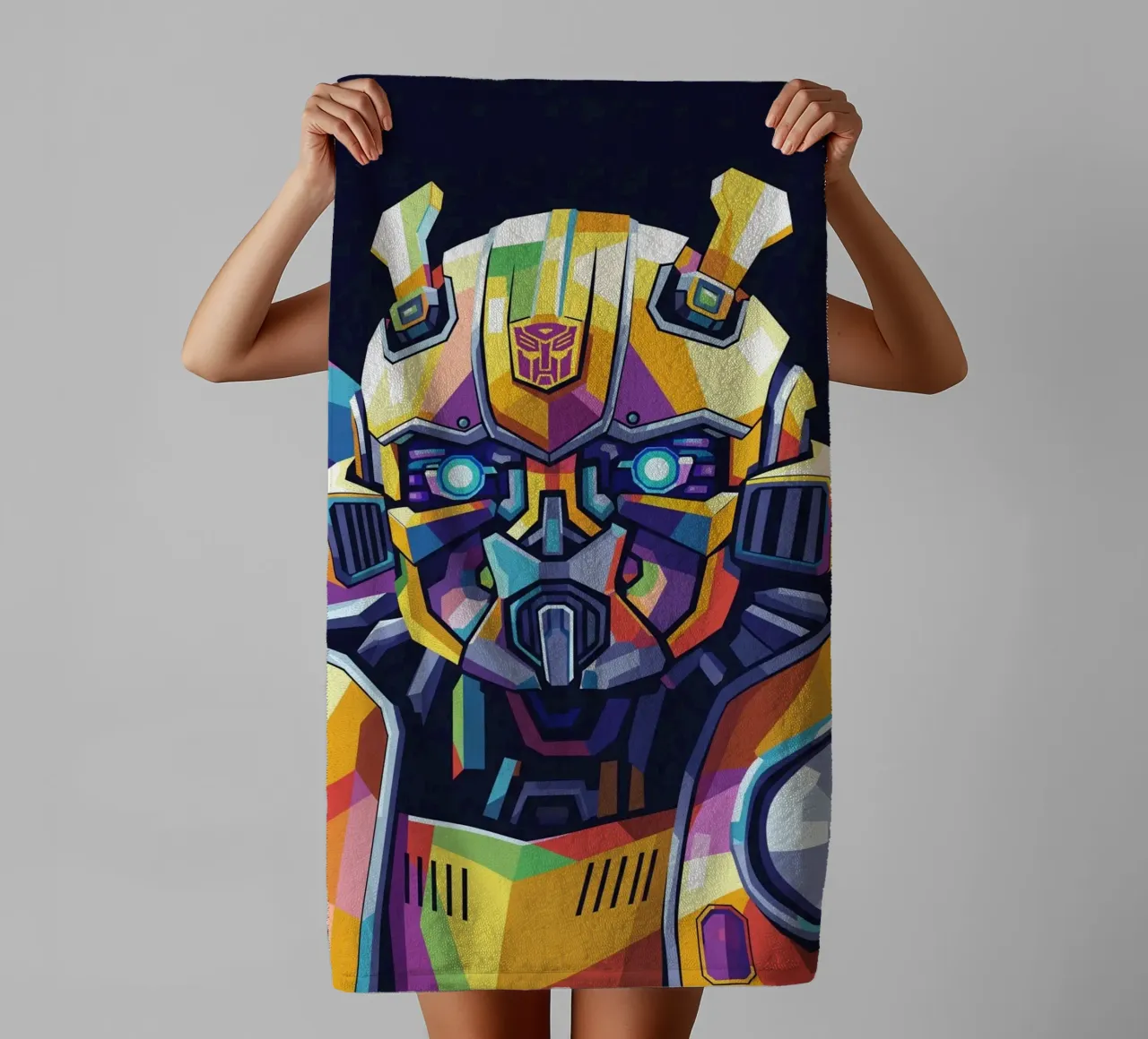Bumblebee - Transformers art #1 asciugamano da bagno da Hantamrata