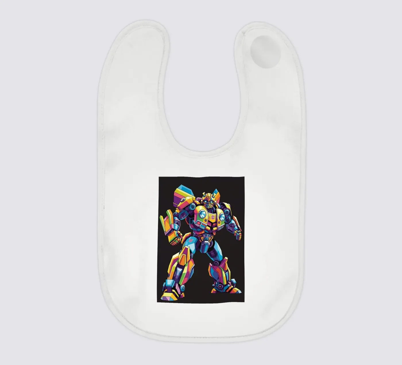 Bumblebee - Transformers #2 baby bib by Hantamrata