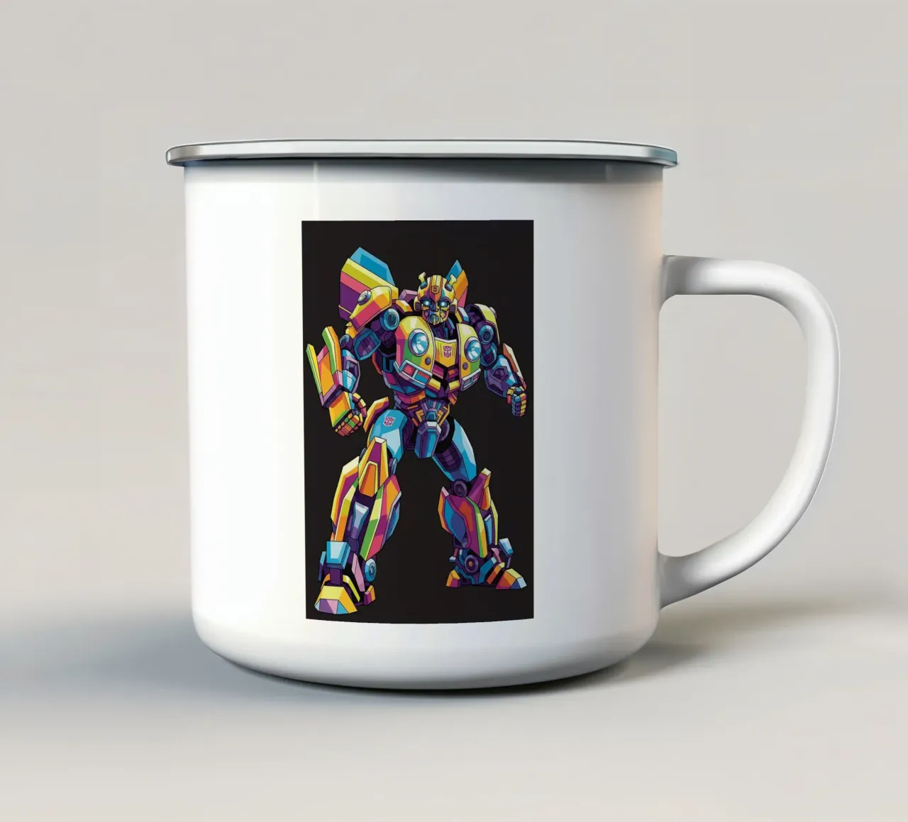 Bumblebee - Transformers #2 tazza in smalto da Hantamrata