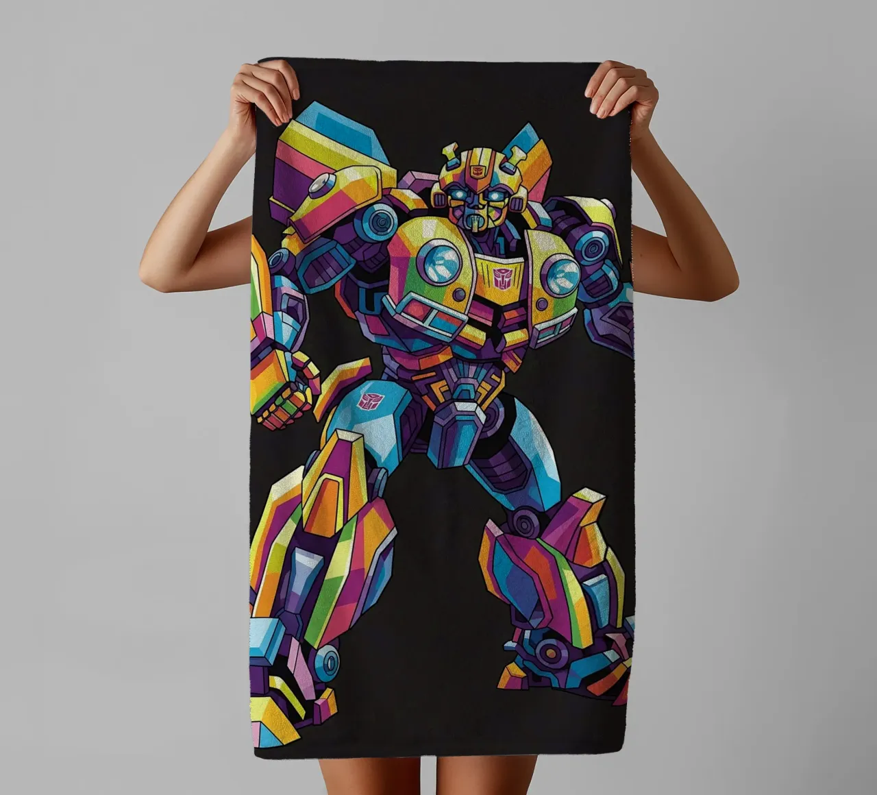 Bumblebee - Transformers #2 asciugamano da bagno da Hantamrata