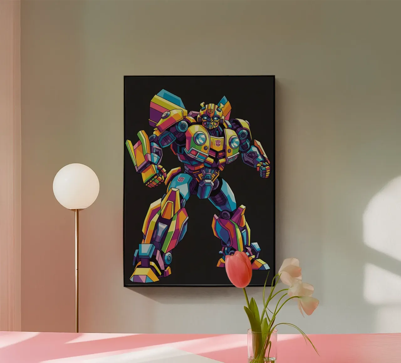 Bumblebee - Transformers #2 plexiglass da Hantamrata