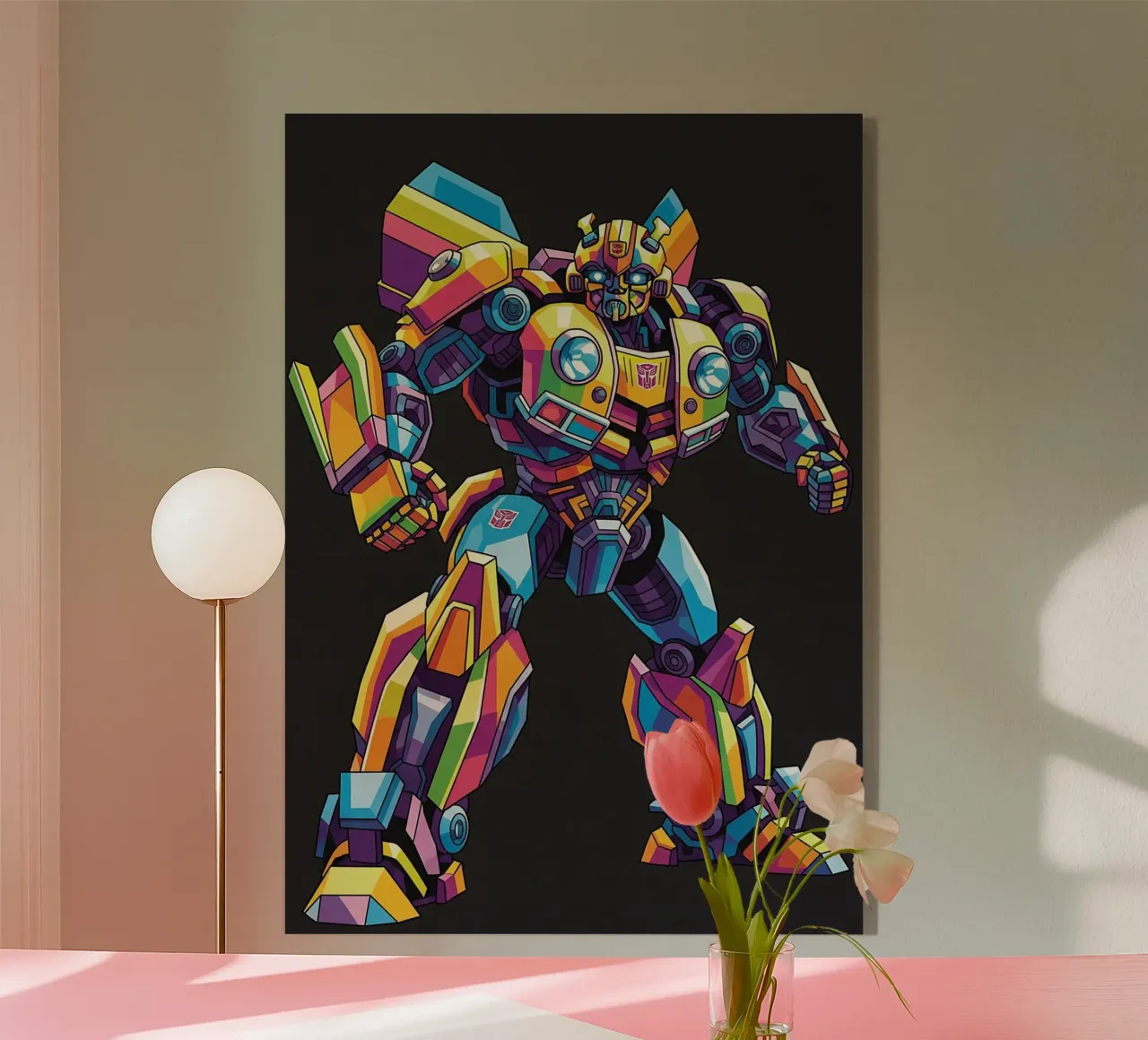 Bumblebee - Transformers #2 plexiglass da Hantamrata