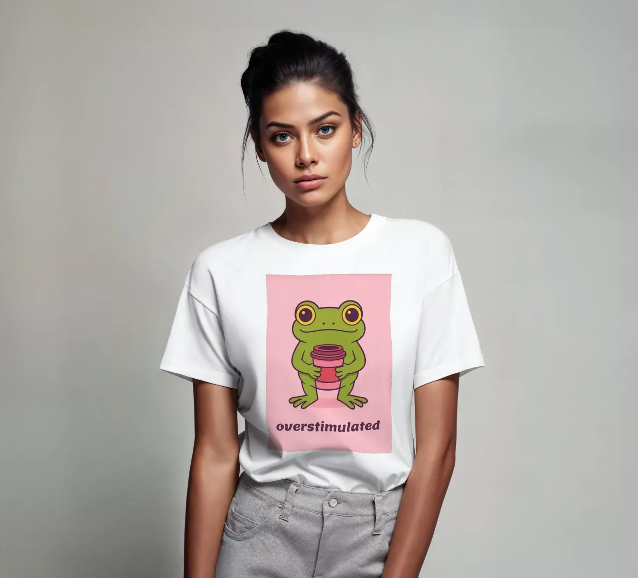 rana sovrastimolata t-shirt da vickeyroads