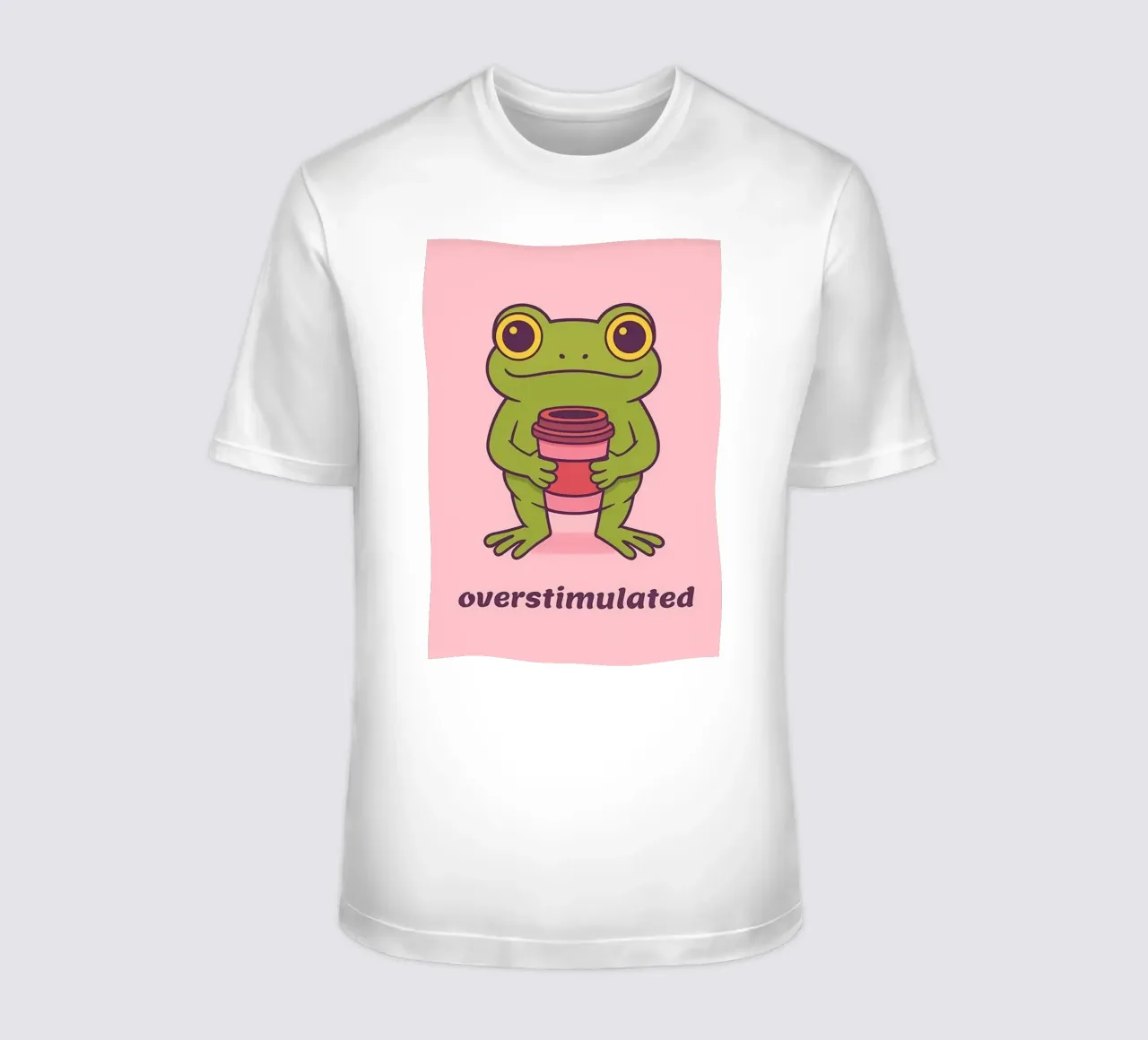 rana sovrastimolata t-shirt da vickeyroads