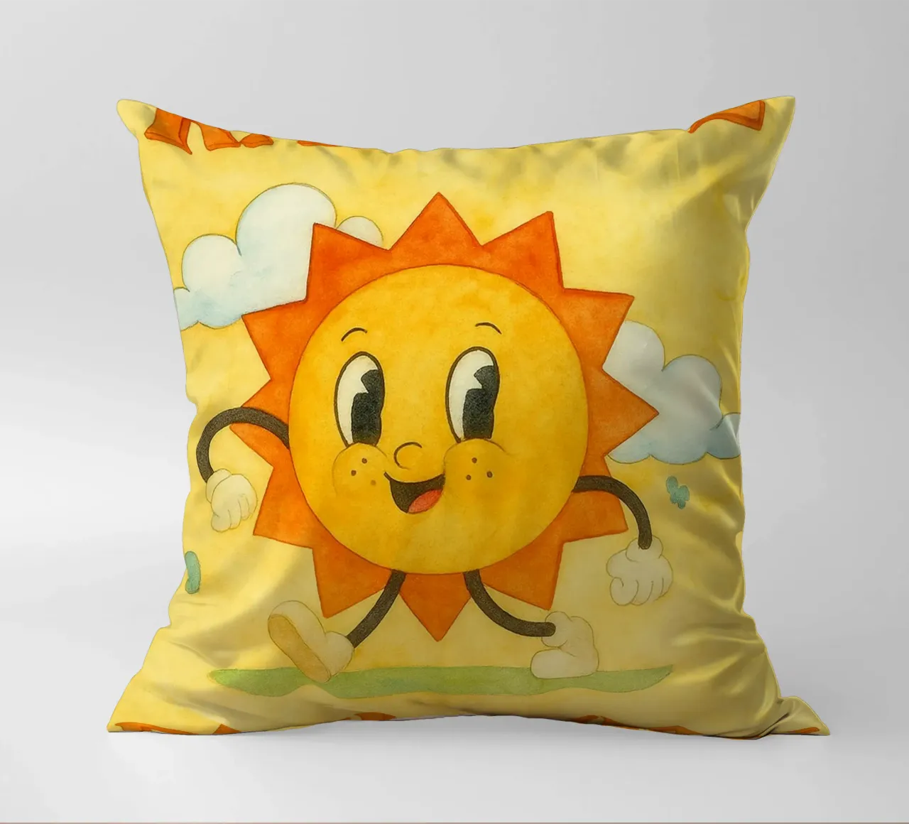 irradiare positivamente la luce del sole cuscino da mompunks