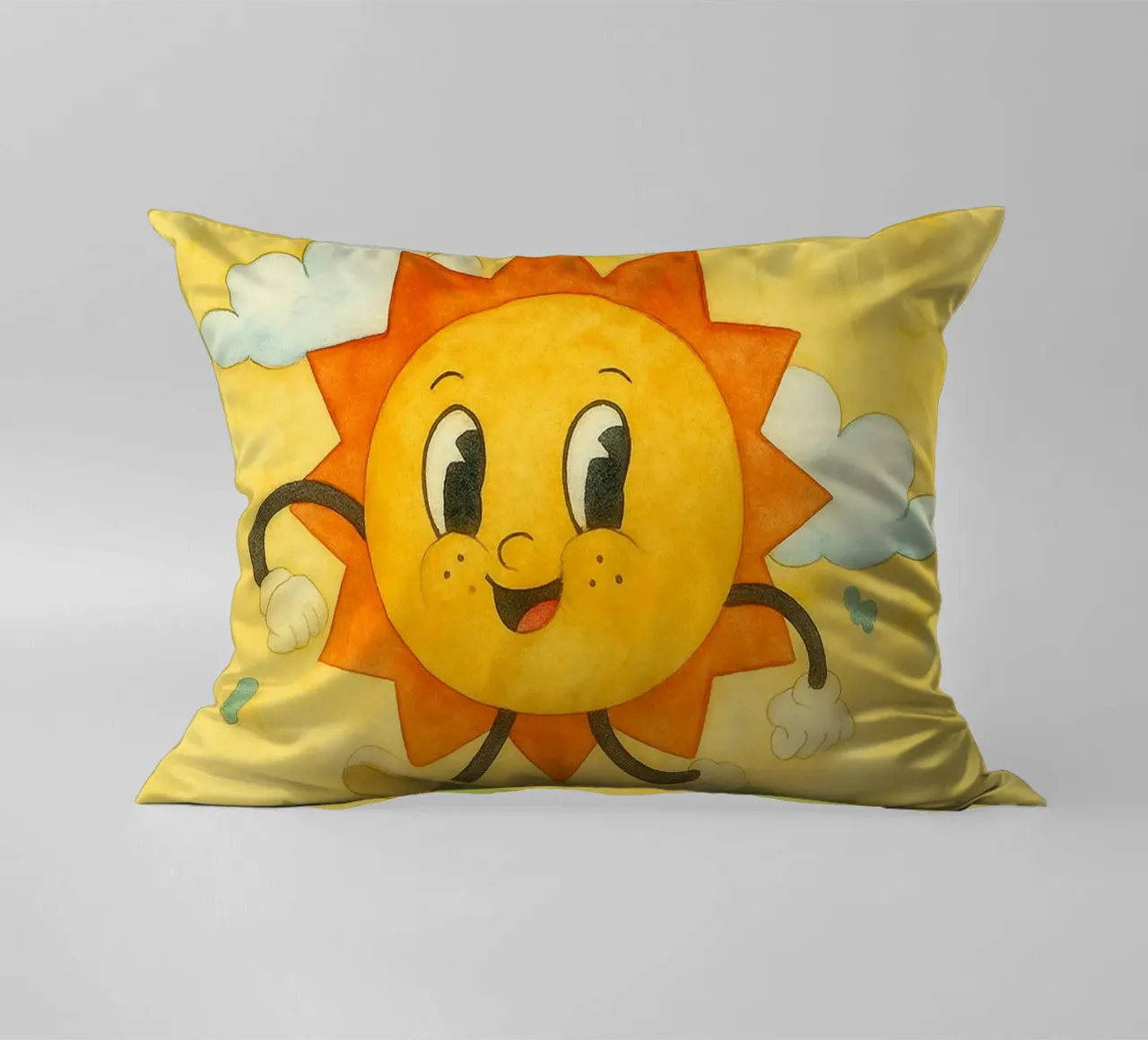 irradiare positivamente la luce del sole cuscino da mompunks