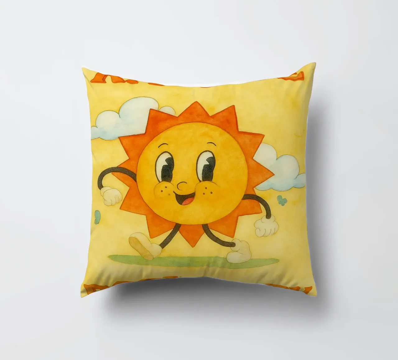 irradiare positivamente la luce del sole cuscino da mompunks