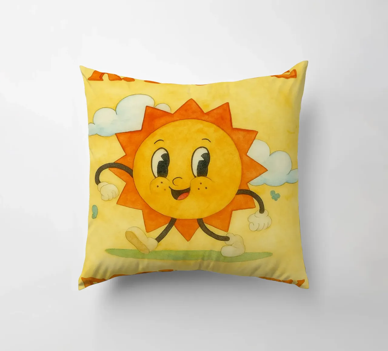 irradiare positivamente la luce del sole cuscino da mompunks