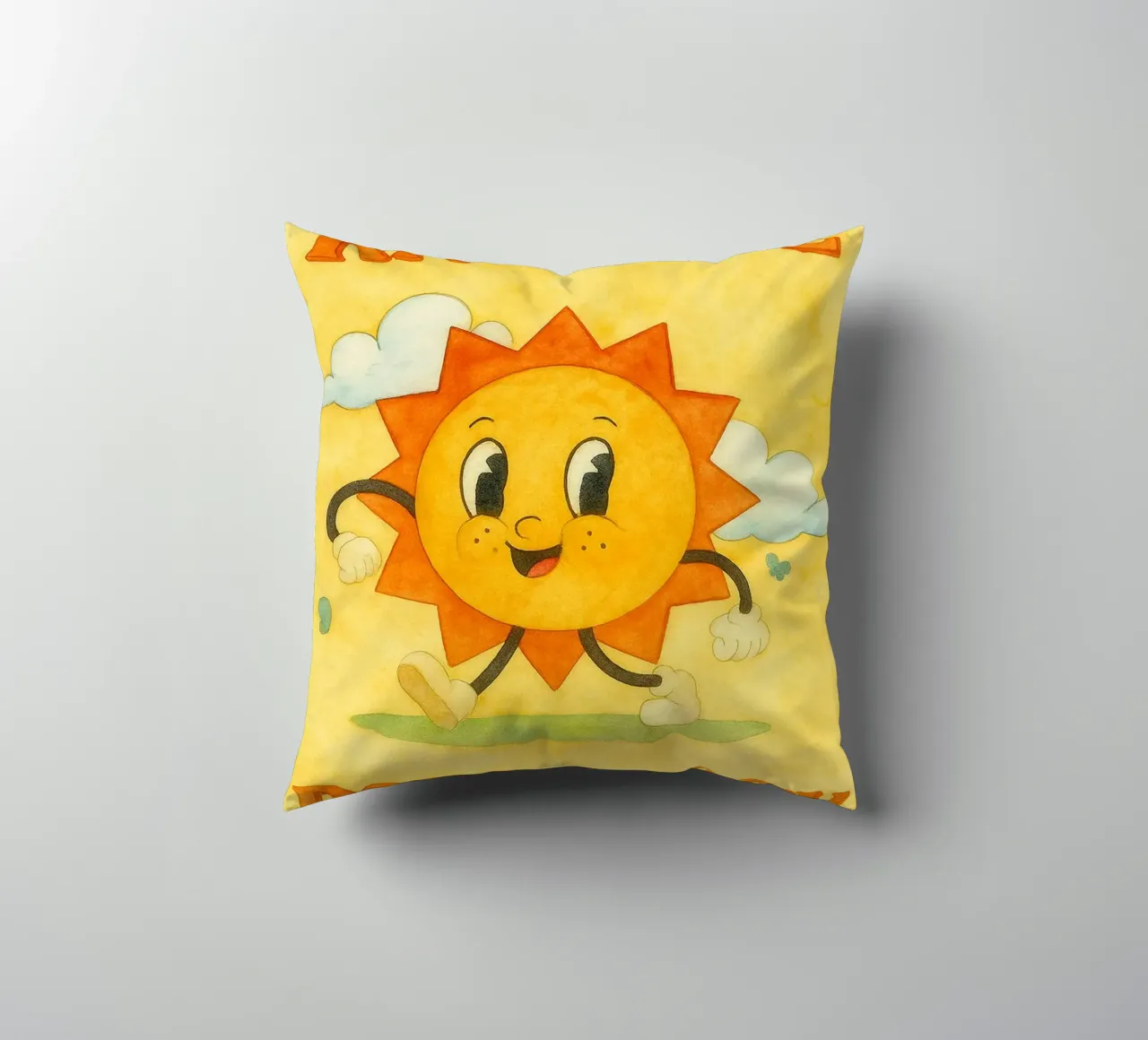 irradiare positivamente la luce del sole cuscino da mompunks