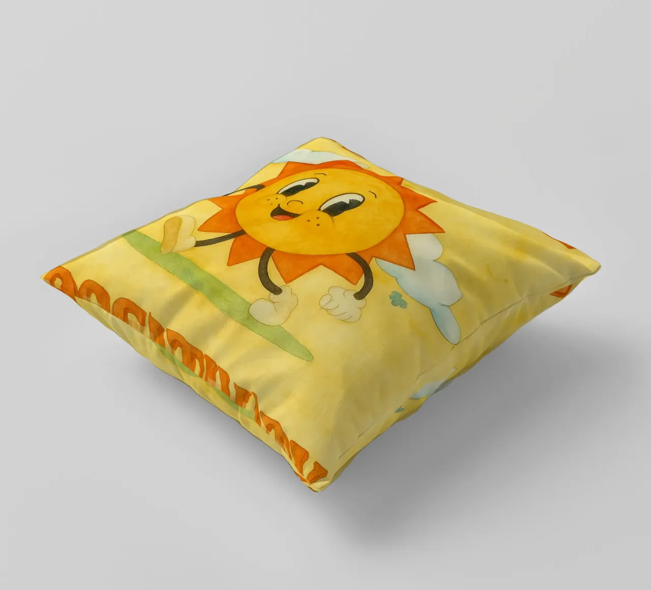 irradiare positivamente la luce del sole cuscino da mompunks