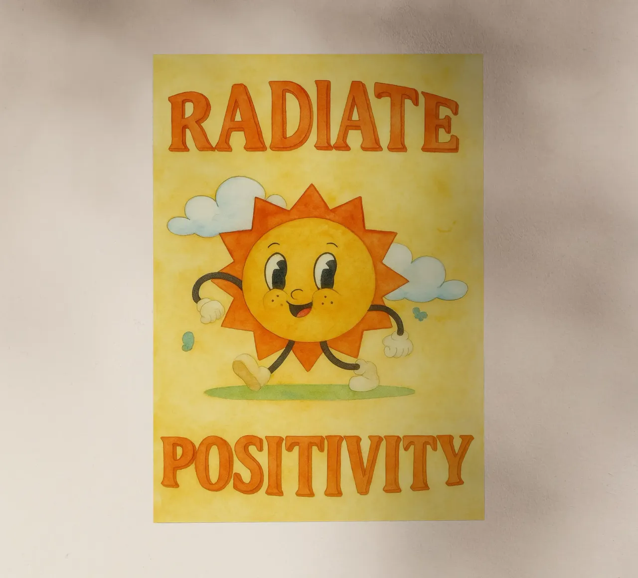 irradiare positivamente la luce del sole pellicola backlit da mompunks