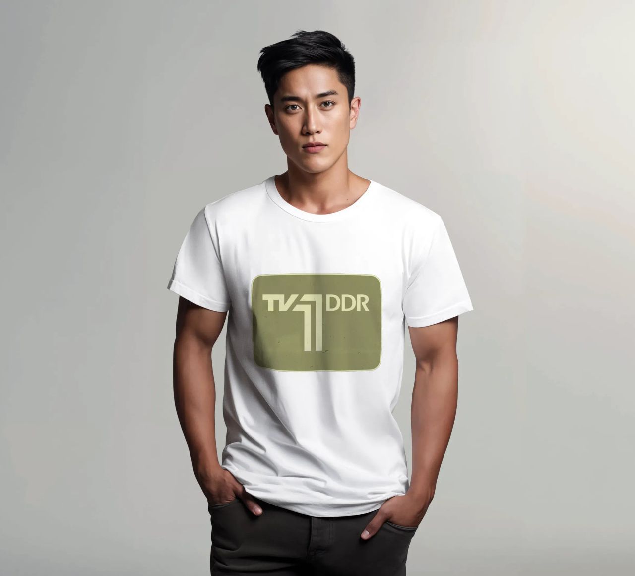 TV 1 DDR t-shirt da DDR DESIGN