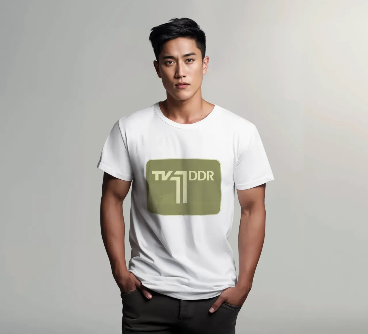 TV 1 DDR t-shirt da DDR DESIGN