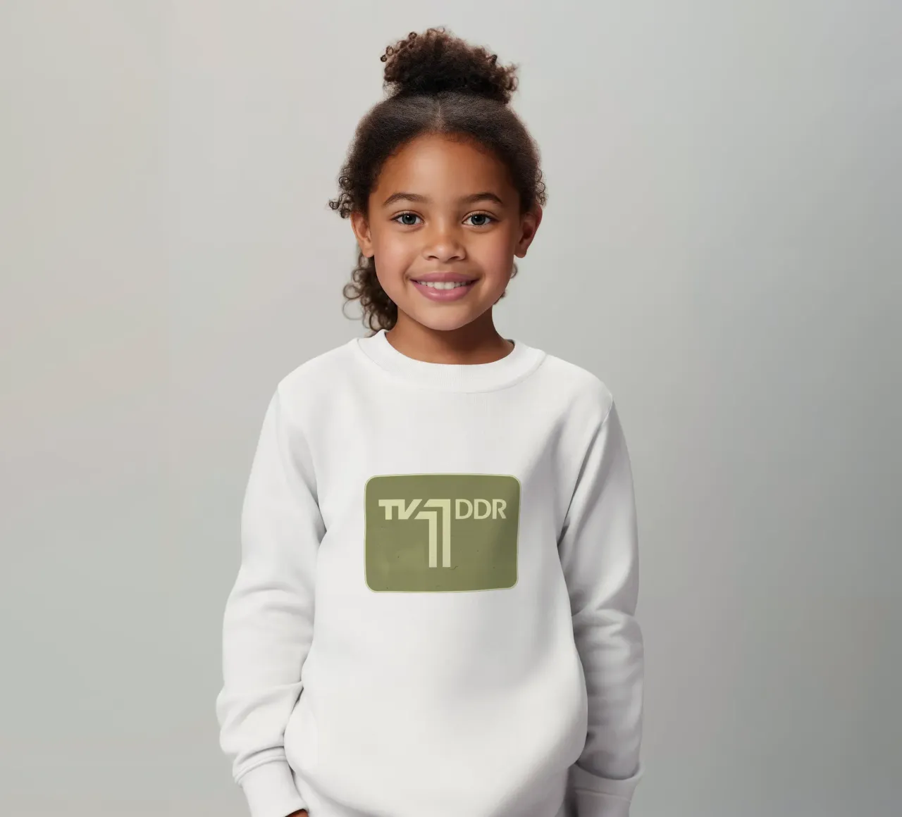 TV 1 DDR Kinder Sweatshirt von DDR DESIGN