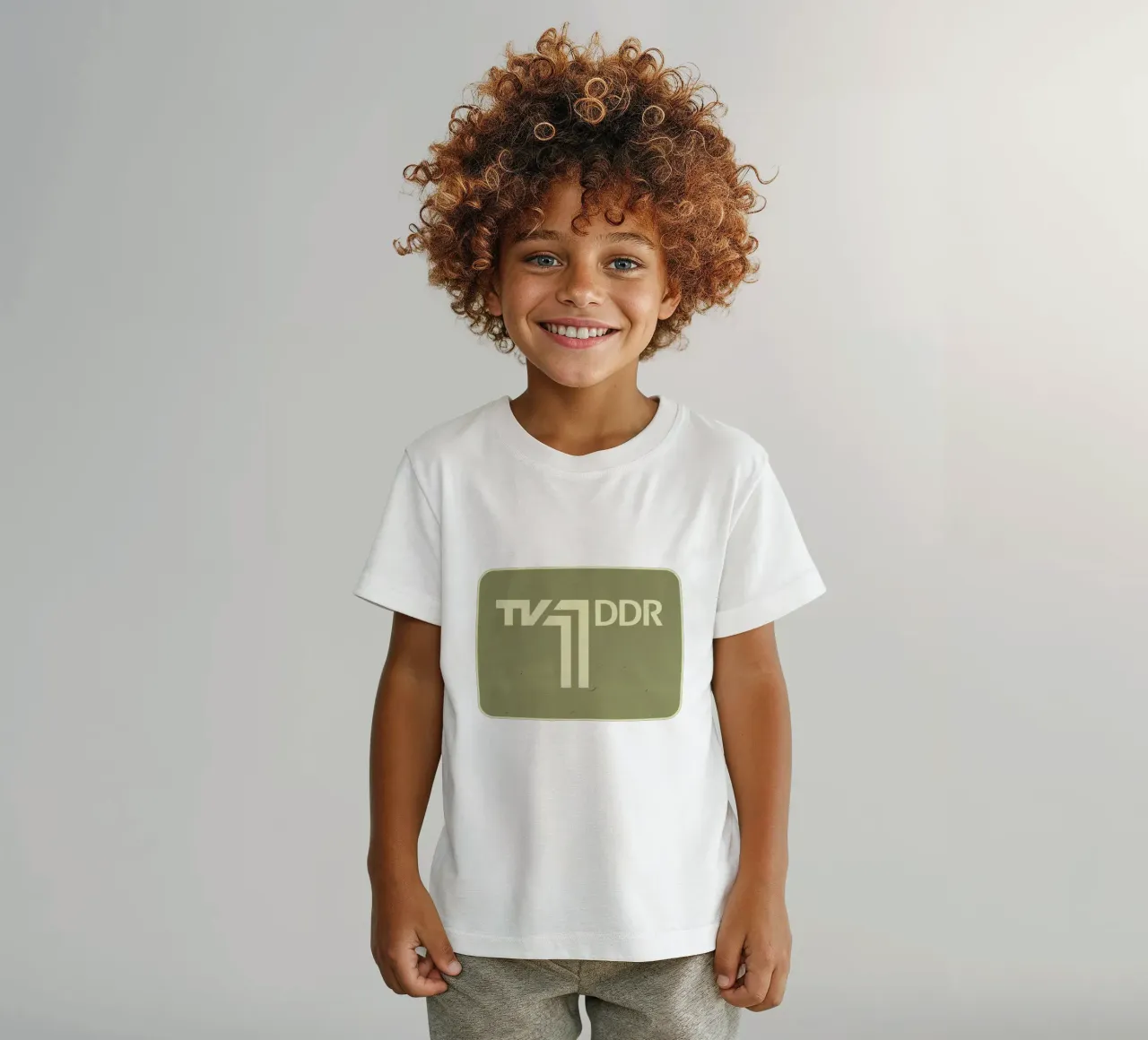 TV 1 DDR t-shirt bambini da DDR DESIGN