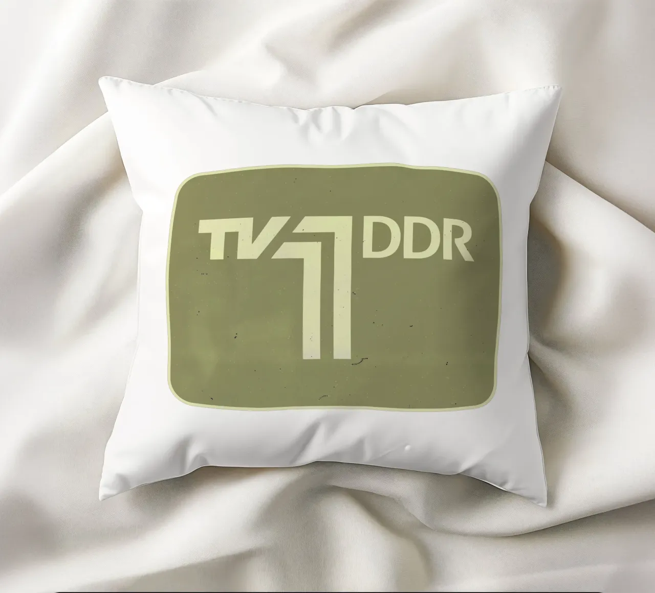 TV 1 DDR Kissen von DDR DESIGN