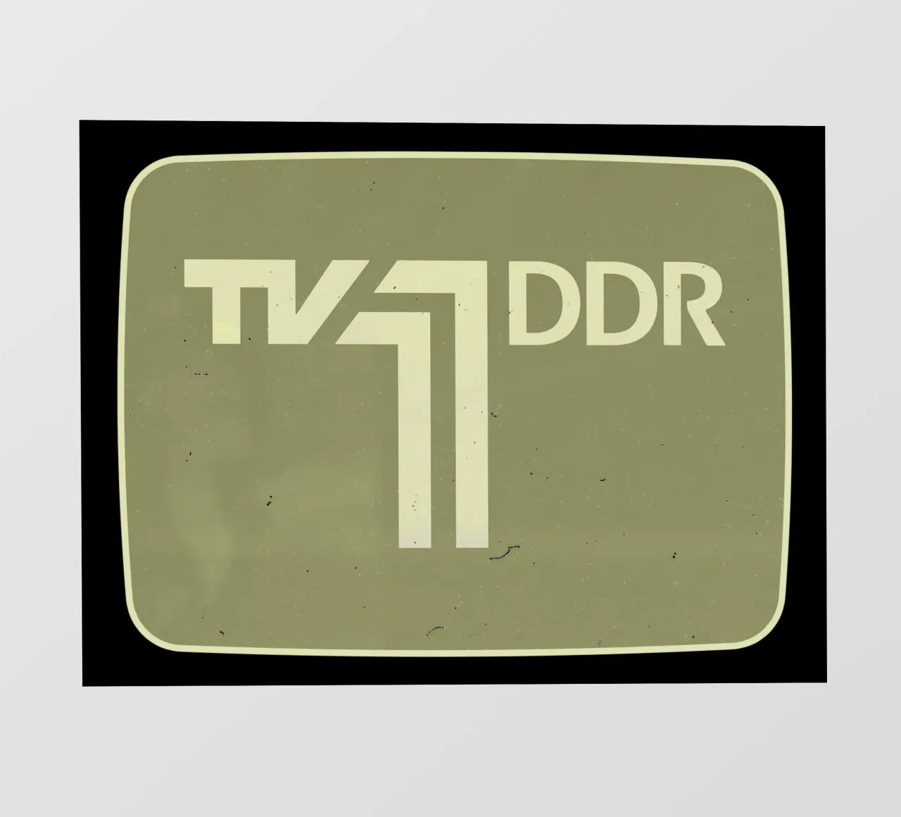 TV 1 DDR PVC Plane von DDR DESIGN