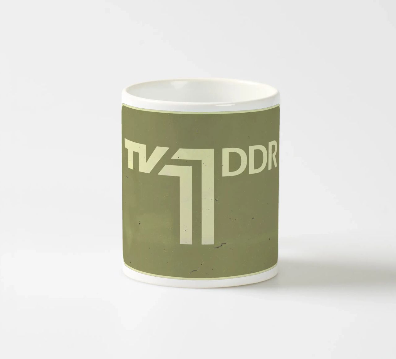 TV 1 DDR tazza in ceramica da DDR DESIGN