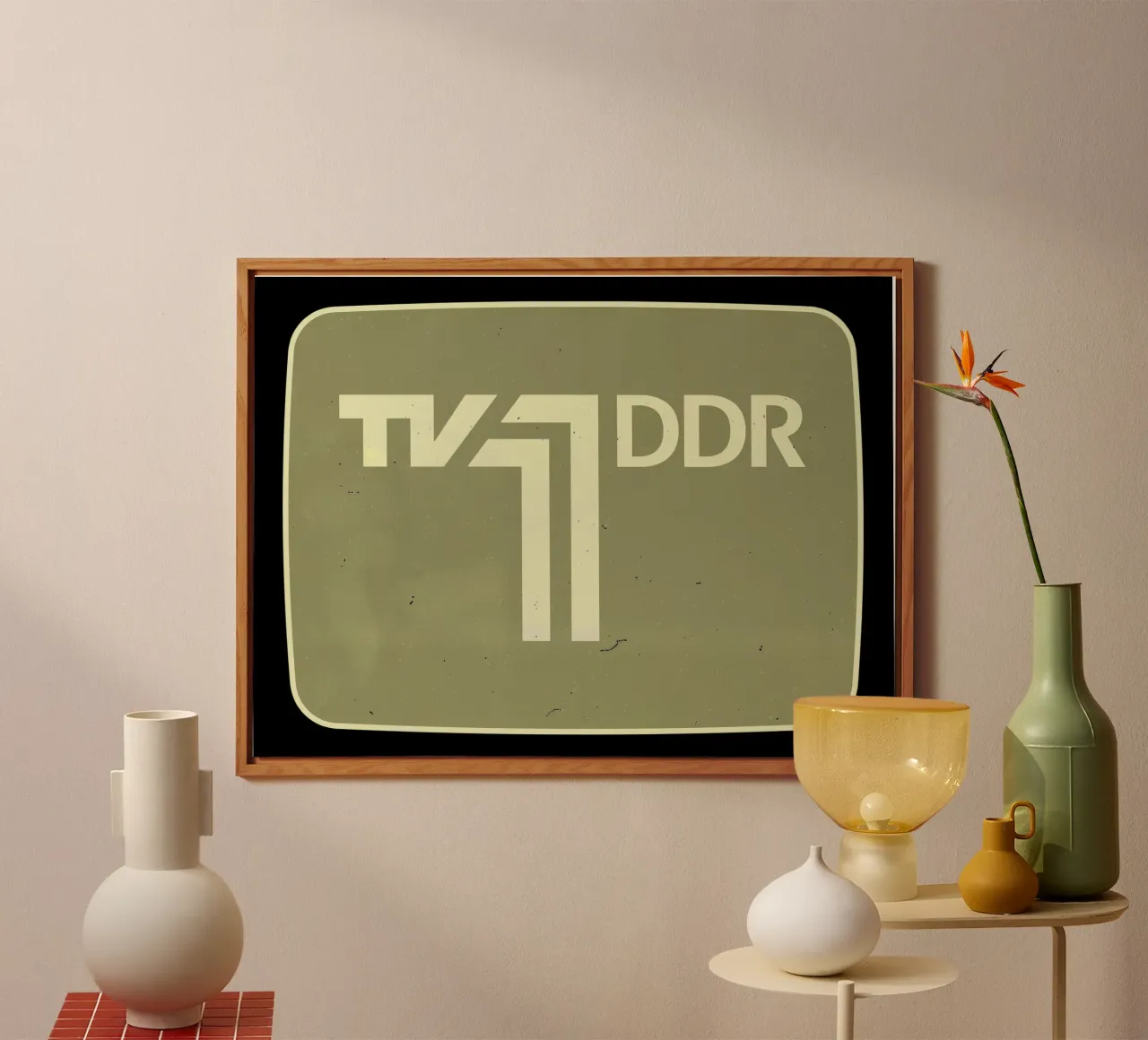 TV 1 DDR alluminio dibond da DDR DESIGN