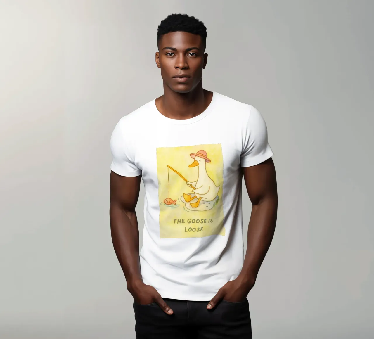 l'oca è libera t-shirt da mompunks